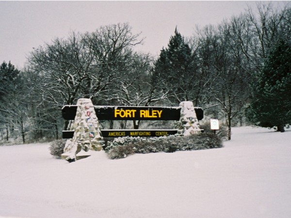 Entrance to Fort Riley
