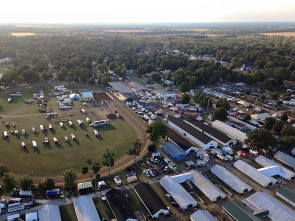 RE/MAX balloon flight over the St. Joseph County Fairgrounds, September 2015