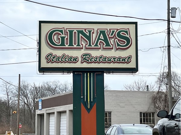 Ginna's is a great pizza stop!  Crispy crust and generous with the toppings! 