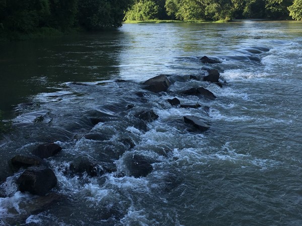Rapids in the Lower Illinois River