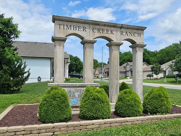 Timber Creek Ranch (Subdivision) - Independence, MO -  Entry Monument