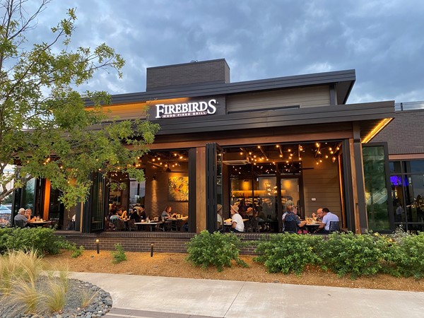 Firebirds Wood Fired Grill outdoor patio 