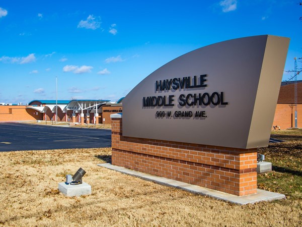 Haysville Middle School 990 W. Grand Ave, Haysville
