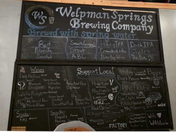Great Valentines Dinner at Welpman Springs tonight. Check out all their events this summer.