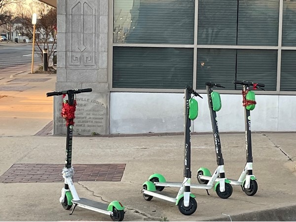 Bartlesville now has scooters 