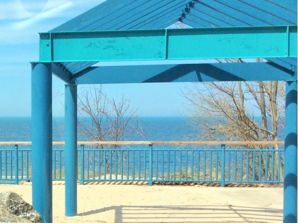 View from Rocky Gap Park in Benton Harbor Michigan