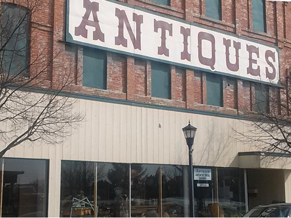 Great antique shopping downtown Bay City