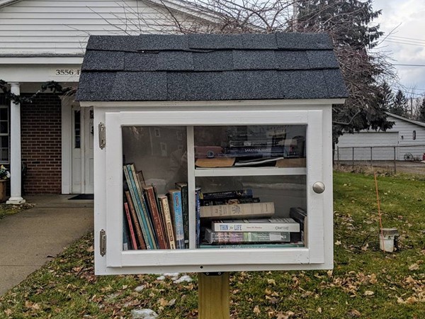 Share a book in downtown Hadley