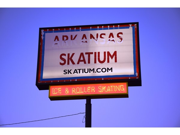 Arkansas Skatium, ice and roller skating, is a popular attraction in West Little Rock