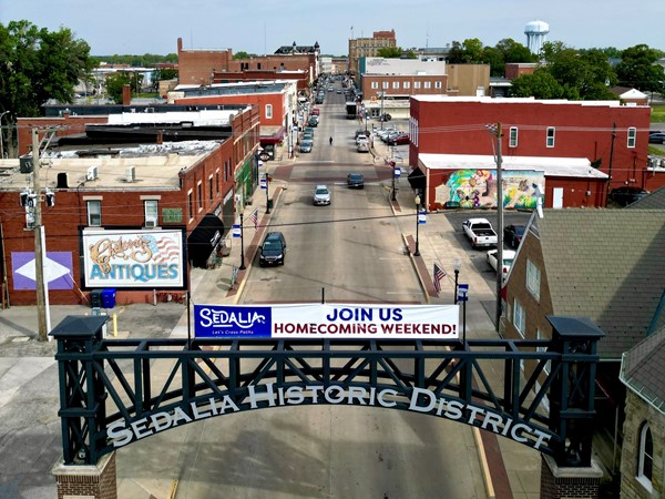 Sedalia is a historic town located in west-central Missouri