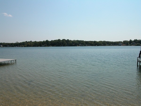 Crooked Lake in Texas Township.  Located in the Mattawan School District