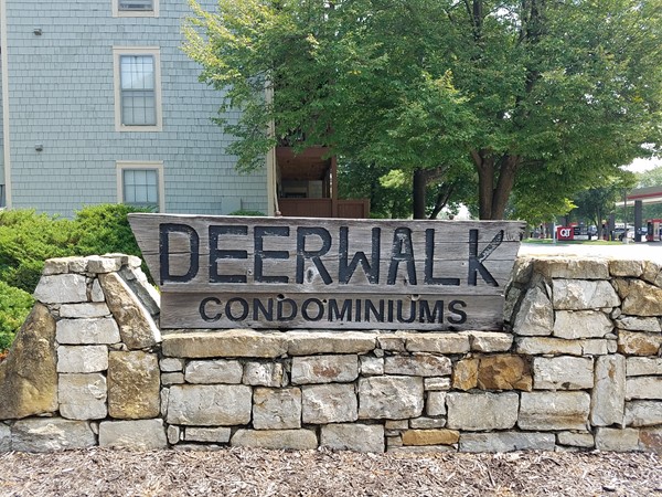 Deerwalk Condos at the corner of Johnson Drive and Quivira Road