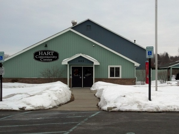 The Hart Community Center is often busy with a variety of family activities