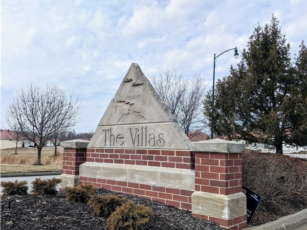 Entrance to Saddle Ridge Villas, February 2020