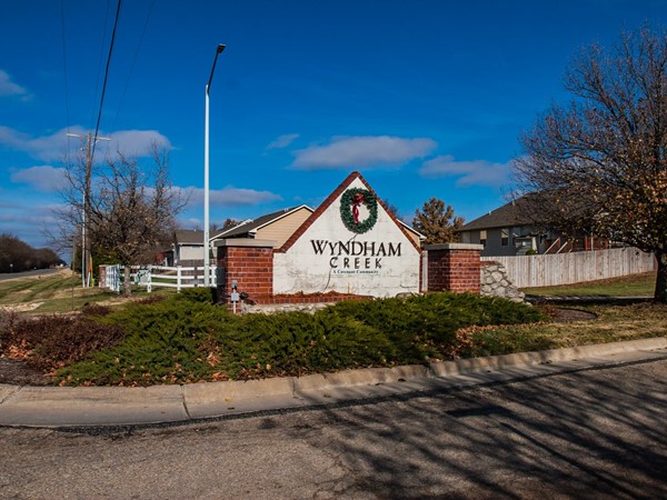 Wyndham Creek, Park City, is only minutes from Wichita - country feel, city life