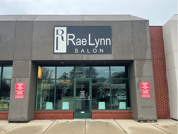 Rae Lynn: One of our salons in town that offer hair and nail services.  