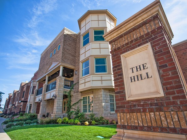 The Hill in Bricktown are 2 to 3 bedroom townhomes with a NYC flair in the urban core of OKC