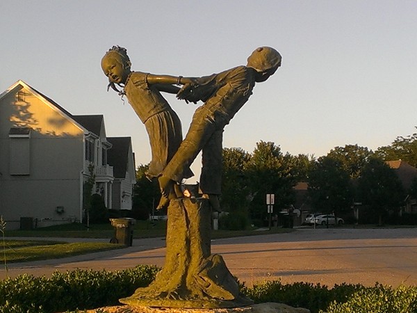 A Thousand Oaks sculpture in honor of little boys and girls everywhere 