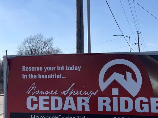 Welcome to Cedar Ridge Subdivision
