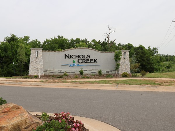 Nichols Creek entrance 