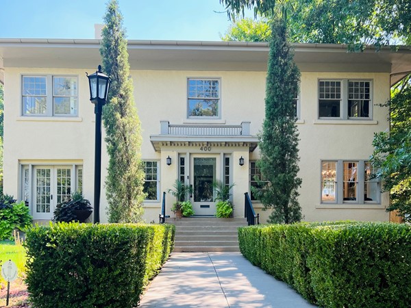 Love the symmetry of this historic home in Heritage Hills.