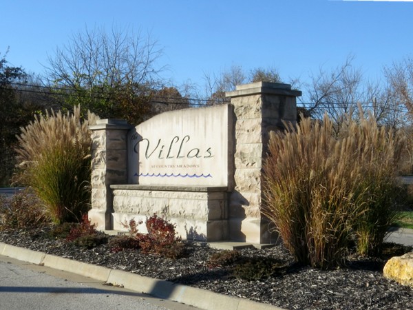 The Villas at Country Meadows entrance