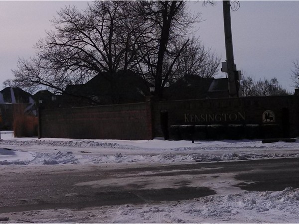Kensington subdivision in northeast Bentonville