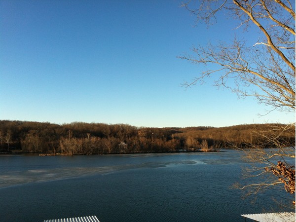 January freeze and thaw on the arm of the Little Niangua