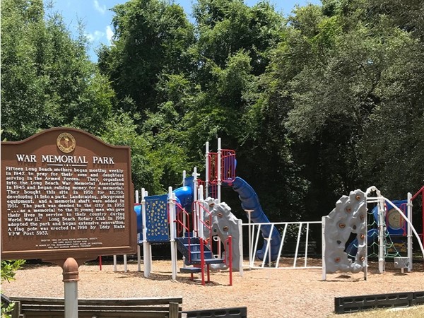 A local park established in 1950 by mothers of those in the armed forces