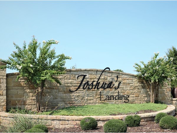 Joshua's Landing is located on the east side of I-35 just past Sunnylane and 34th Street 
