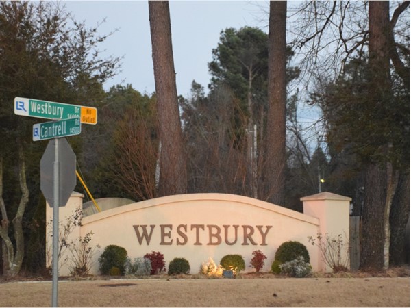 Westbury is a small neighborhood on Highway 10 in West Little Rock