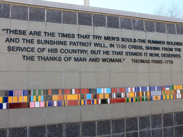 Thank you, to all who have served our nation - Veterans Wall of Honor