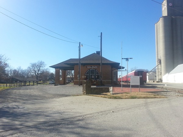 Baldwin City Train Depot