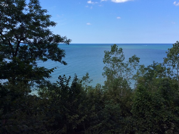 Lake Michigan view from M-63, Benton Harbor 
