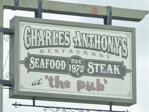 Welcome to Charles Anthony's Restaurant, also know as "The Pub"