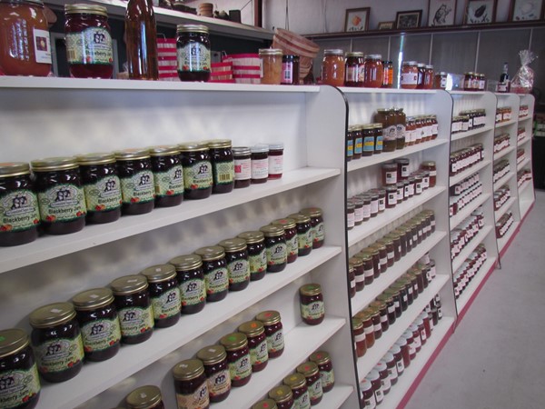 Find jams and jellies galore at the Brookway Market 