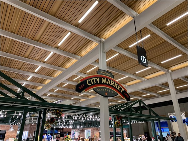 The new airport has several shops and restaurants 