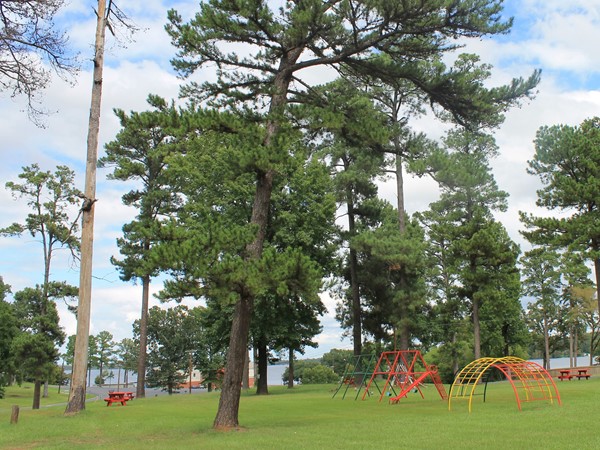 Playground at the American Legion, Post 14 on Cross Lake in Shreveport