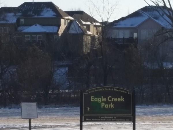Eagle Creek Park entrance 