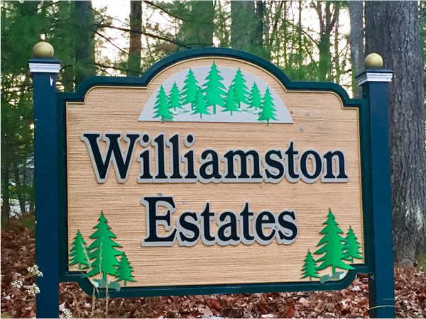 Secluded, wooded, subdivision of well-appointed homes near cross country ski and bike trails
