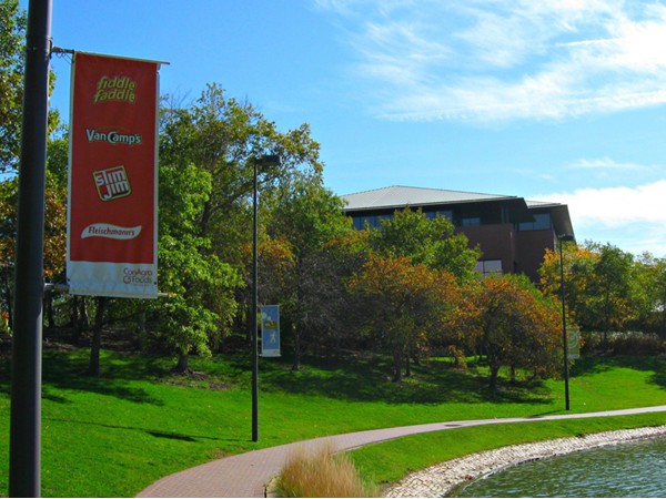 Heartland of America Park on Conagra Foods campus in downtown