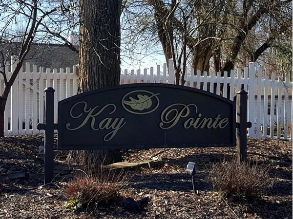 Kay Pointe subdivision entry