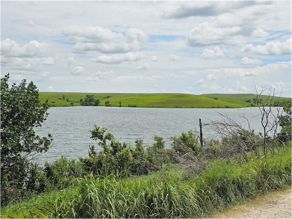 Big sky, rolling hills, and calm water—Chase State Fishing Lake never disappoints