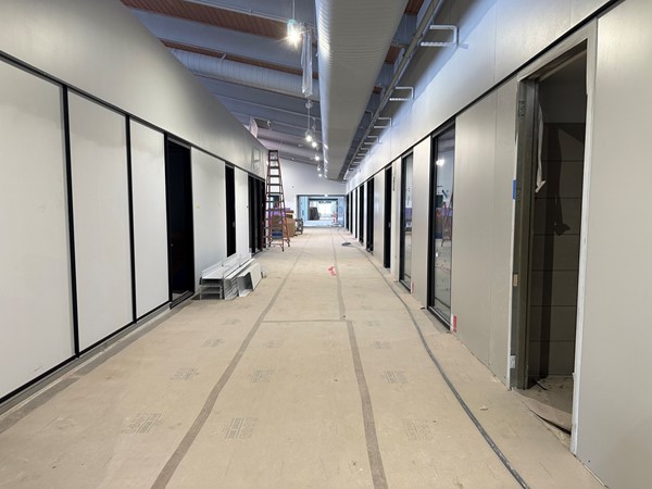 A glimpse into the new Cedar Falls High Schools education wing and classrooms. opening in 2024