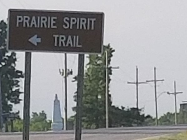 Princeton has access to the Prairie Spirit Trail