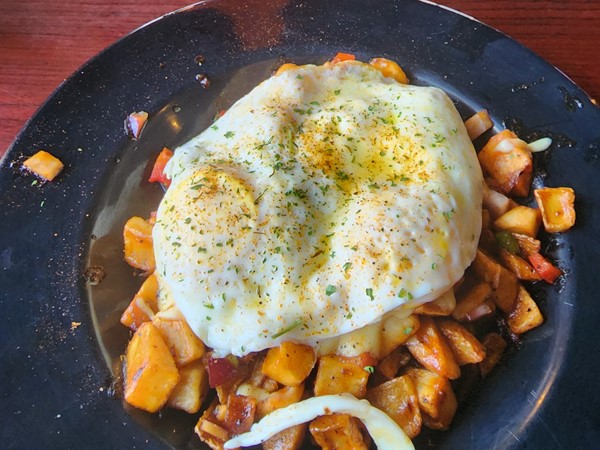 Brunch is fabulous on the weekends at Captain's Sports Bar & Grill! Support local