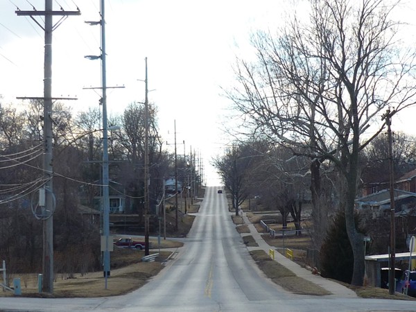 North Carlisle Avenue from South Kentucky Avenue looking north