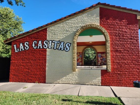 Las Casitas Park is a two-acre site located on the north side of South Avenue at Arundel Street