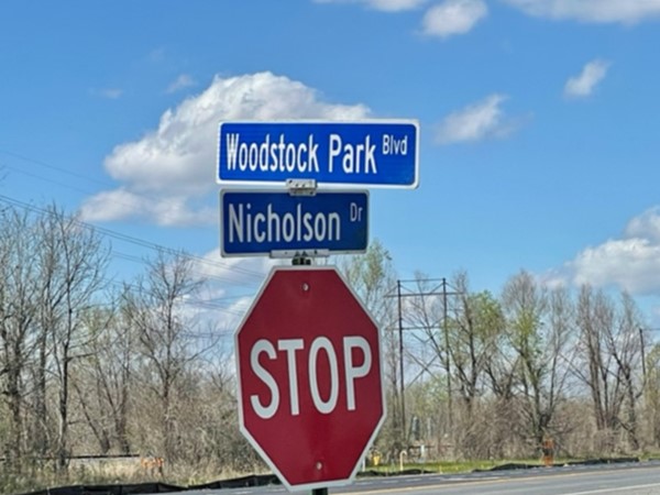 Woodstock Park Subdivision is located between Lexington Estates and U Club