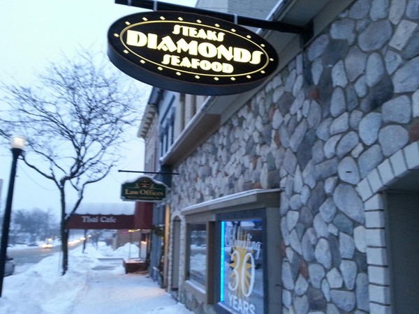 Diamonds in downtown Howell. Homemade carrot cake that is amazing. Excellent service! 